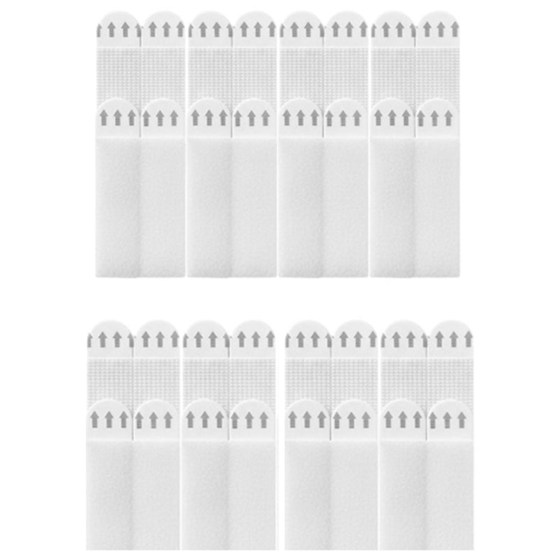 Large and Medium Picture Hanging Strips 10 lb and 15 lb Damage Free Wall Adhesive White