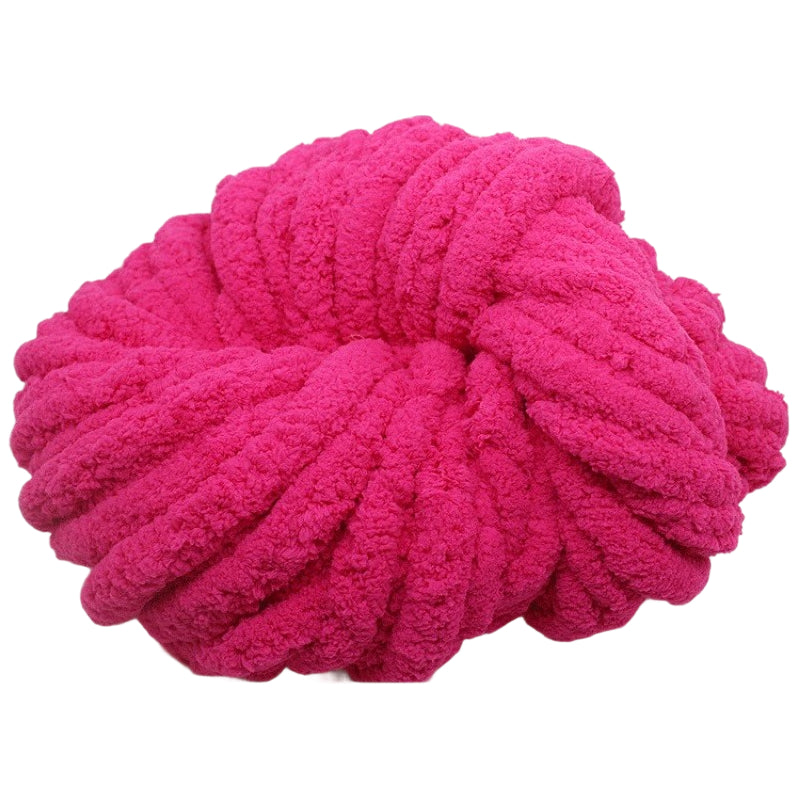 Ultra Thick Chenille Yarn 20mm, 250g/8.82oz 30 Yards Jumbo Yarn for Crocheting & Knitting