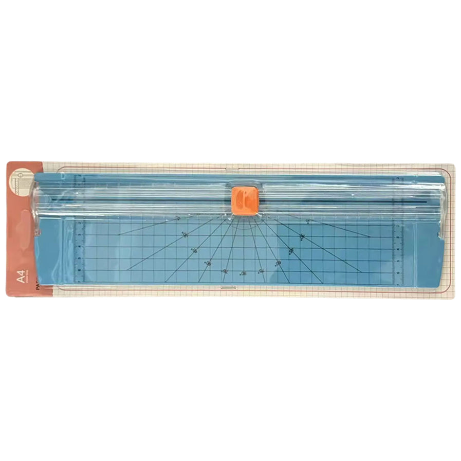 A4 Paper Cutter and Trimmer with Safety Blade for Photos, Labels, and Craft Projects
