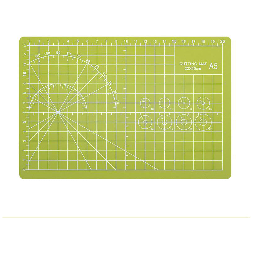 A5 Self Healing Cutting Mat 8x6 Inch Double Sided Craft Board for Sewing and Quilting
