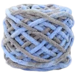 Super Chenille Yarn 7-8mm, 55 Yards (50m), 95g/3.35oz, Bulky Yarn for Knitting & Crafts