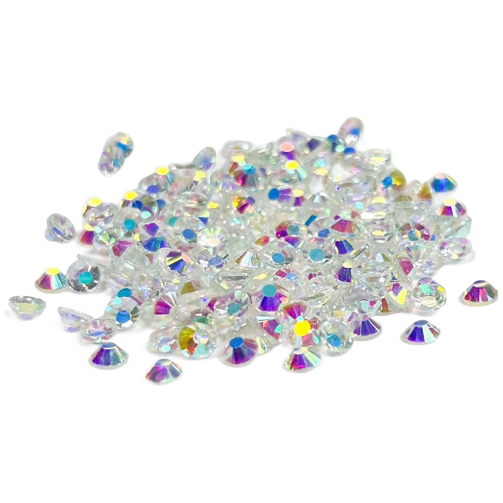 Shiny Hotfix Flatback Glass Rhinestones for Nail Art, Clothing, Crafts, DIY Crystal Decorations