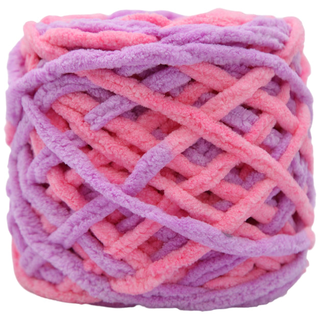Super Chenille Yarn 7-8mm, 55 Yards (50m), 95g/3.35oz, Bulky Yarn for Knitting & Crafts