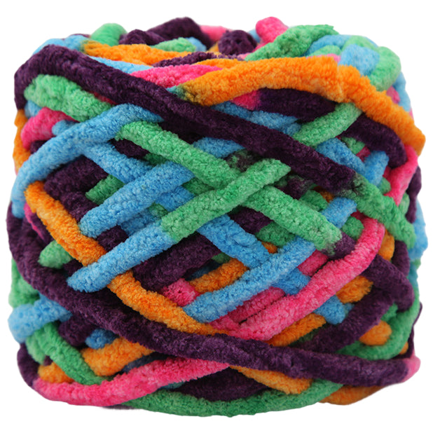 Super Chenille Yarn 7-8mm, 55 Yards (50m), 95g/3.35oz, Bulky Yarn for Knitting & Crafts