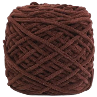 Super Chenille Yarn 7-8mm, 55 Yards (50m), 95g/3.35oz, Bulky Yarn for Knitting & Crafts