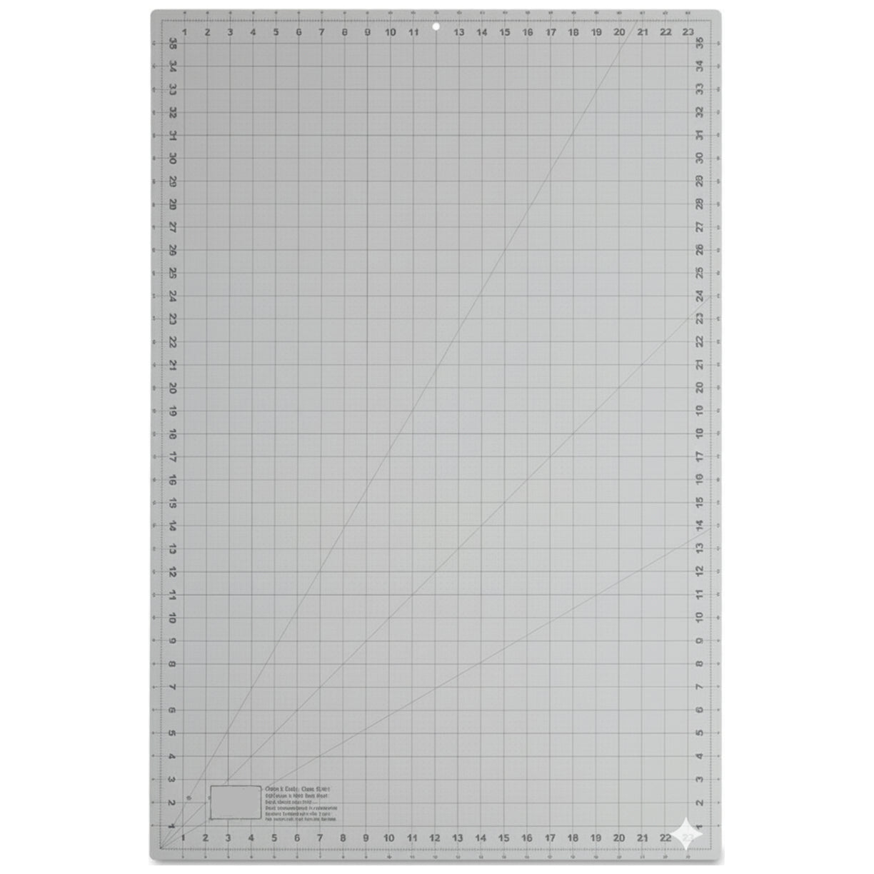 3mm Thick Self Healing Cutting Mat with Grid for Sewing, Quilting, Crafting, and Art Projects
