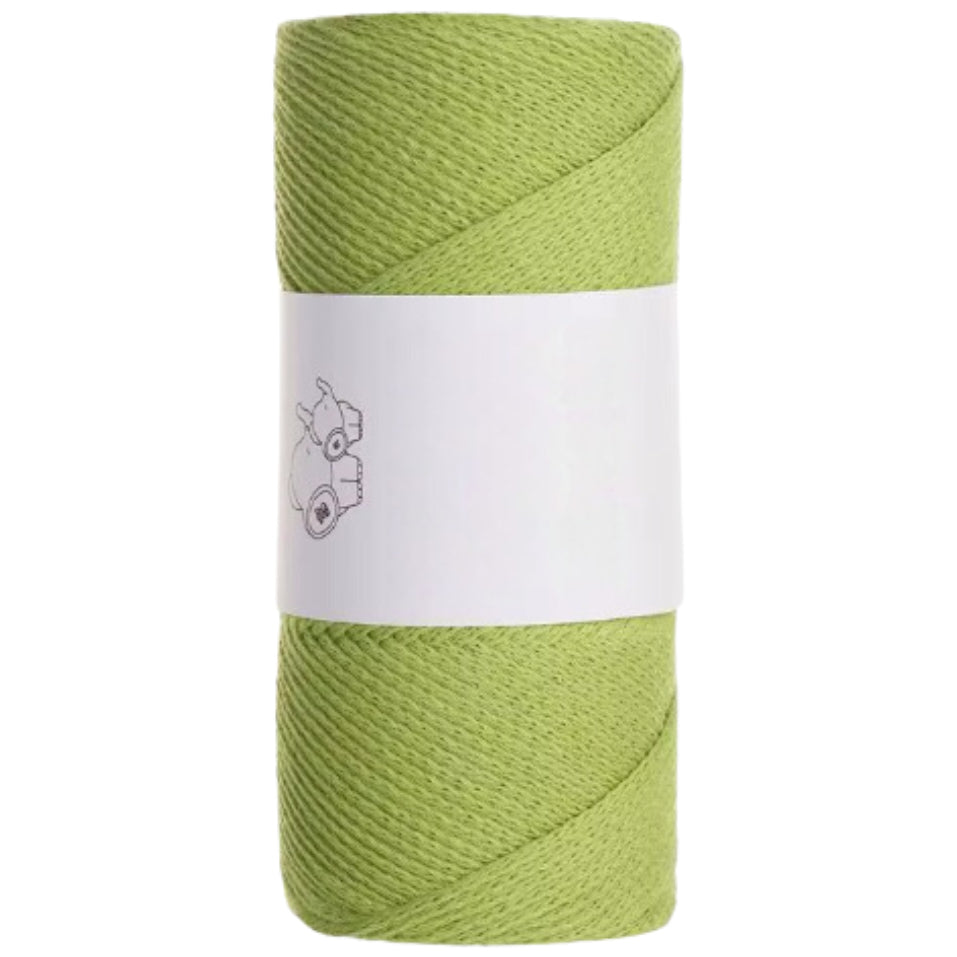 100% Cotton 2mm 300g/10.58oz, 220yds Macrame Rope Yarn for Crochet and Knitting Projects