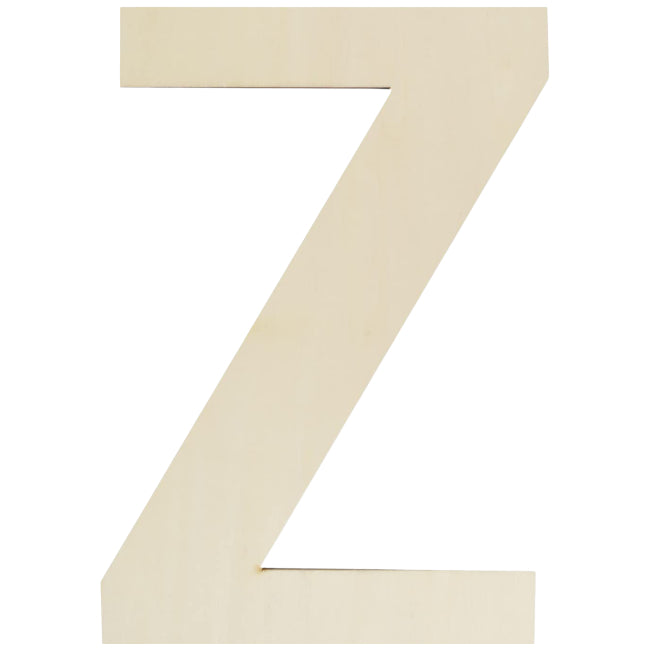 Unfinished Wooden Letter Style Surface for DIY Arts Crafts Home Decor Projects