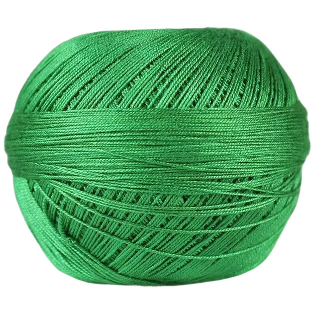 Mercerized Cotton Lace Yarn – Smooth, Shiny Cotton Yarn for Crochet and Hand Knitting, 50 Grams/1.76oz 317 Yards