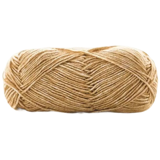 Soft Cotton Acrylic Blend Yarn for Crochet and Knitting, 3 DK Weight, Baby-Friendly, 142 yds 50g/1.76oz