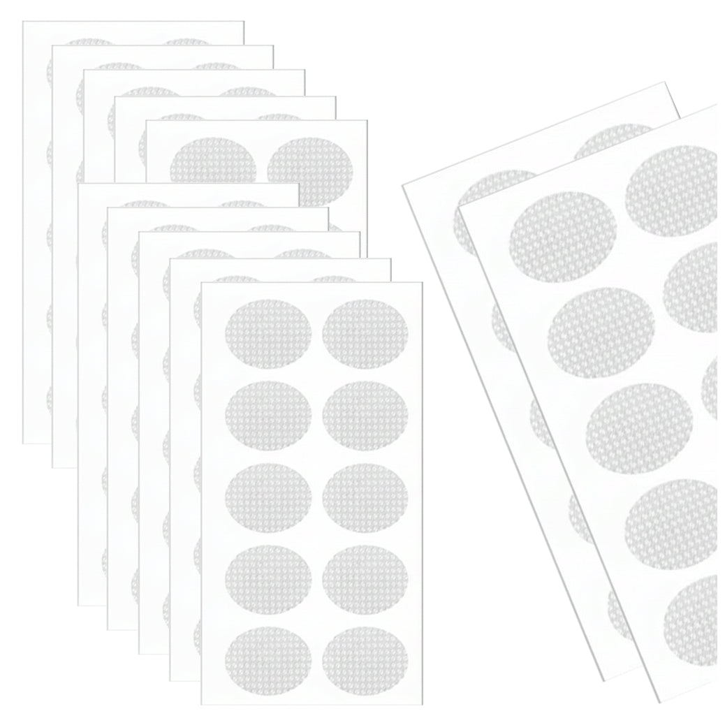 Clear Ear Lobe Support Patches For Pierced Ears Reduce Stretching Prevent Tearing Latex Free, Pack of 120