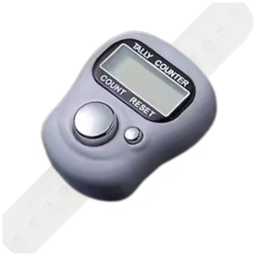 Adjustable Digital Row Tally Counter Tool with LCD for Sewing, Knitting, and Weaving
