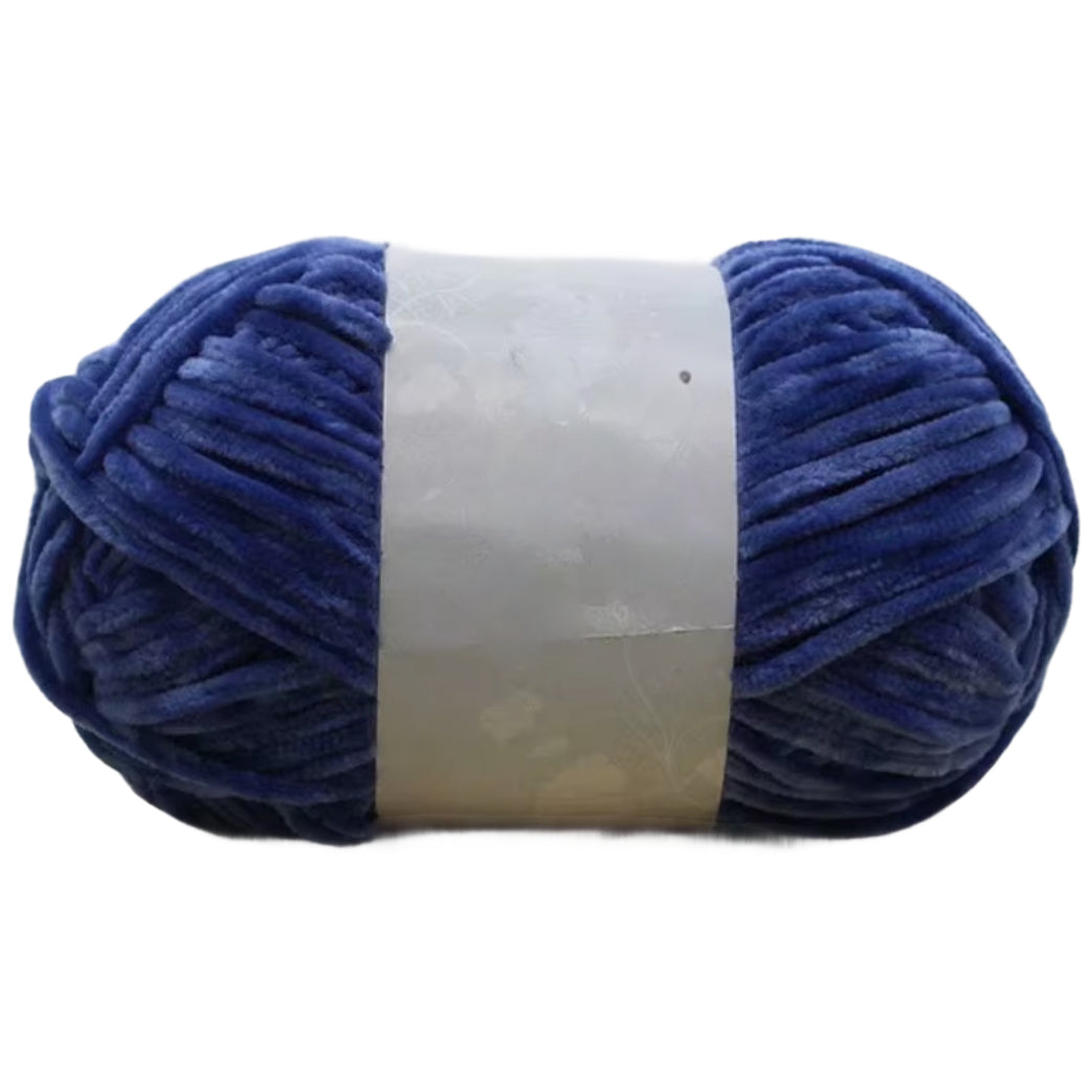 Chenille Yarn, Soft Worsted Weight Velvet Yarn, 100g/3.53oz 175 yards