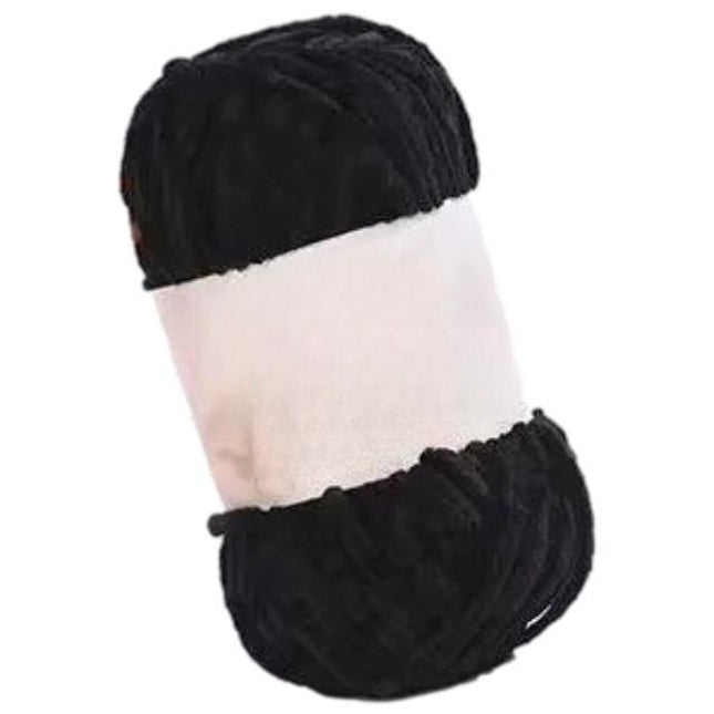Soft Chenille Chunky Velvet Yarn for Crochet, Knitting Blankets and Baby Projects with Amigurumi Patterns 100g/3.53, 87.5 Yards