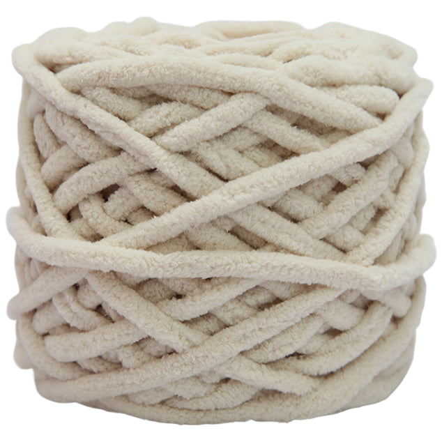 Super Chenille Yarn 7-8mm, 55 Yards (50m), 95g/3.35oz, Bulky Yarn for Knitting & Crafts