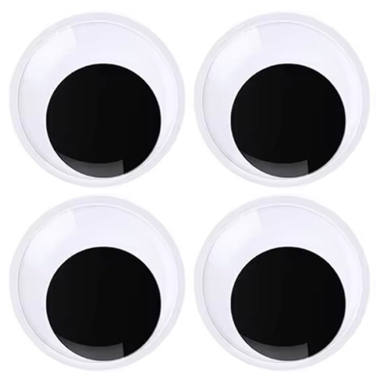 Large Self Adhesive Wiggle Googly Eyes for Crafts Halloween Decorations and DIY Projects