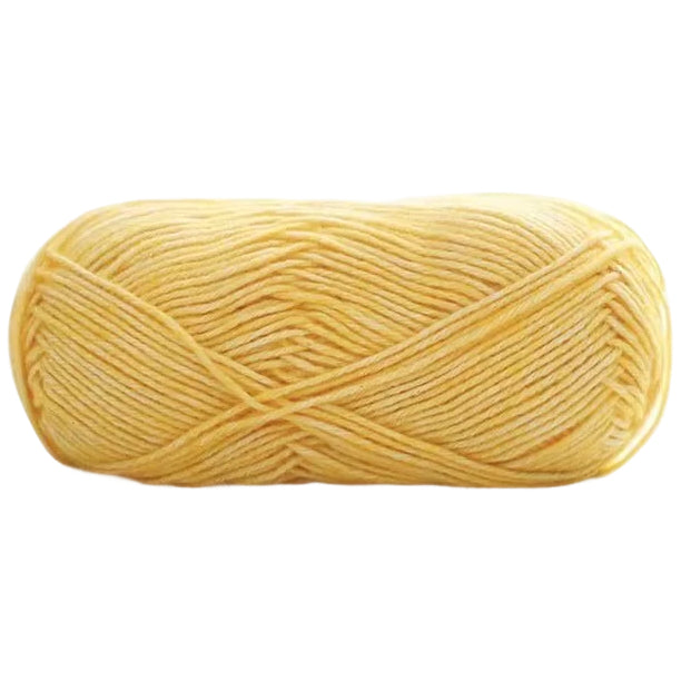 Soft Cotton Acrylic Blend Yarn for Crochet and Knitting, 3 DK Weight, Baby-Friendly, 142 yds 50g/1.76oz