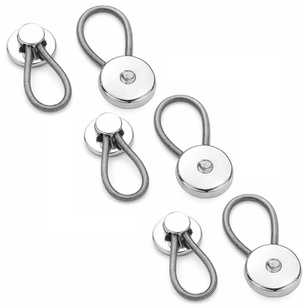 Collar Extenders for Men Dress Shirts 1/2 Size Expansion, Pack of 6