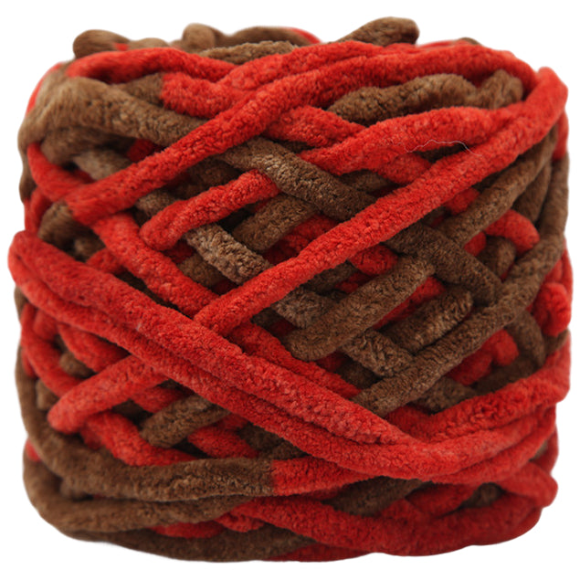 Super Chenille Yarn 7-8mm, 55 Yards (50m), 95g/3.35oz, Bulky Yarn for Knitting & Crafts