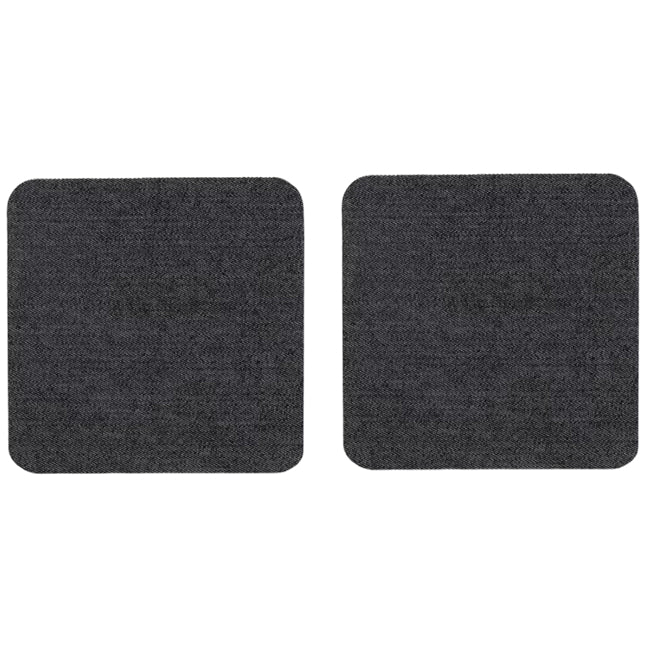Iron On Patches 5 x 5 Inch Polyester Repair Patches for Clothing Pants Jackets Uniform Shirts, Pack of 2