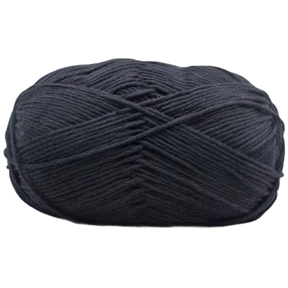 4-Ply Fingering Weight Yarn, 153 Yards 50g/1.76oz 100% Cotton Thin Yarn for Crochet & Knitting