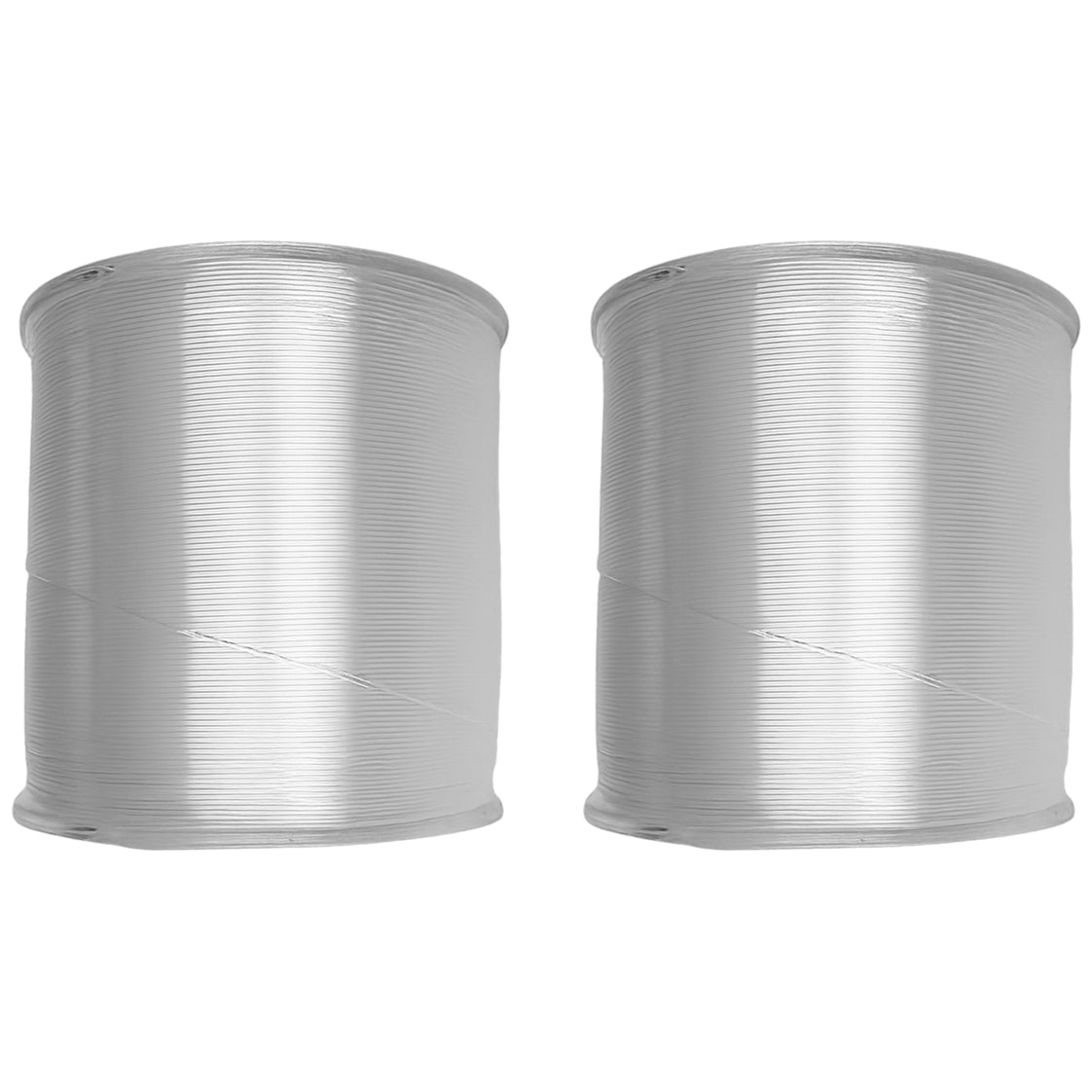 1mm Crystal Clear Elastic Cord for Bracelets, Necklaces, Beading, and Jewelry Making, Pack of 2