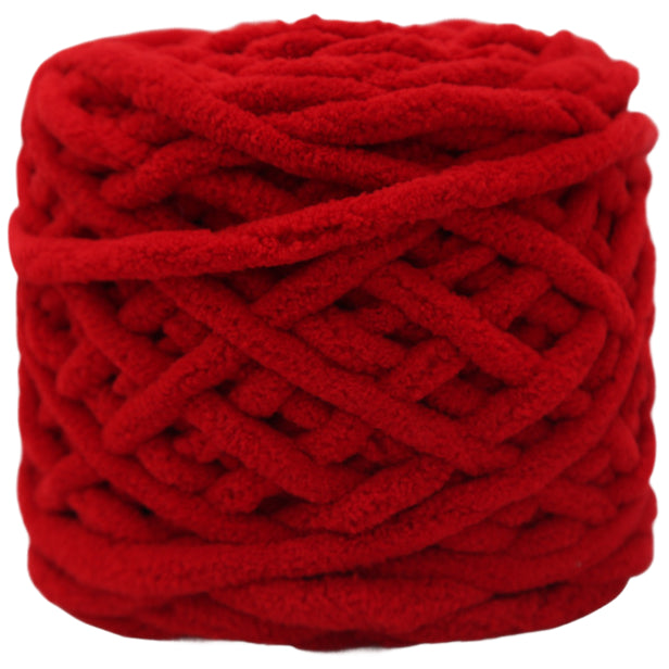 Super Chenille Yarn 7-8mm, 55 Yards (50m), 95g/3.35oz, Bulky Yarn for Knitting & Crafts