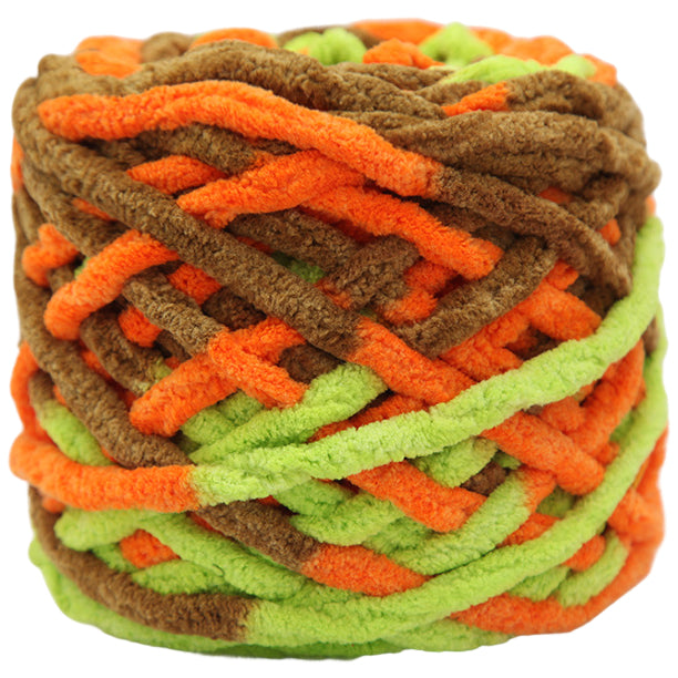 Super Chenille Yarn 7-8mm, 55 Yards (50m), 95g/3.35oz, Bulky Yarn for Knitting & Crafts