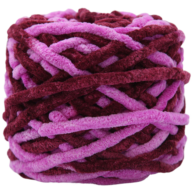 Super Chenille Yarn 7-8mm, 55 Yards (50m), 95g/3.35oz, Bulky Yarn for Knitting & Crafts