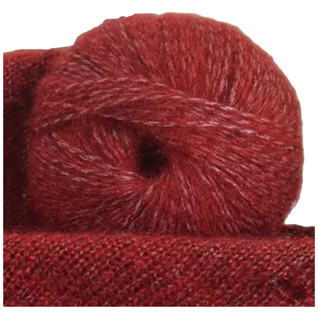 Glitter Knitting Yarn Sparkle Metallic Acrylic Wool for Crochet and Hand-Knitting, 25 Grams/0.85oz 109 Yards