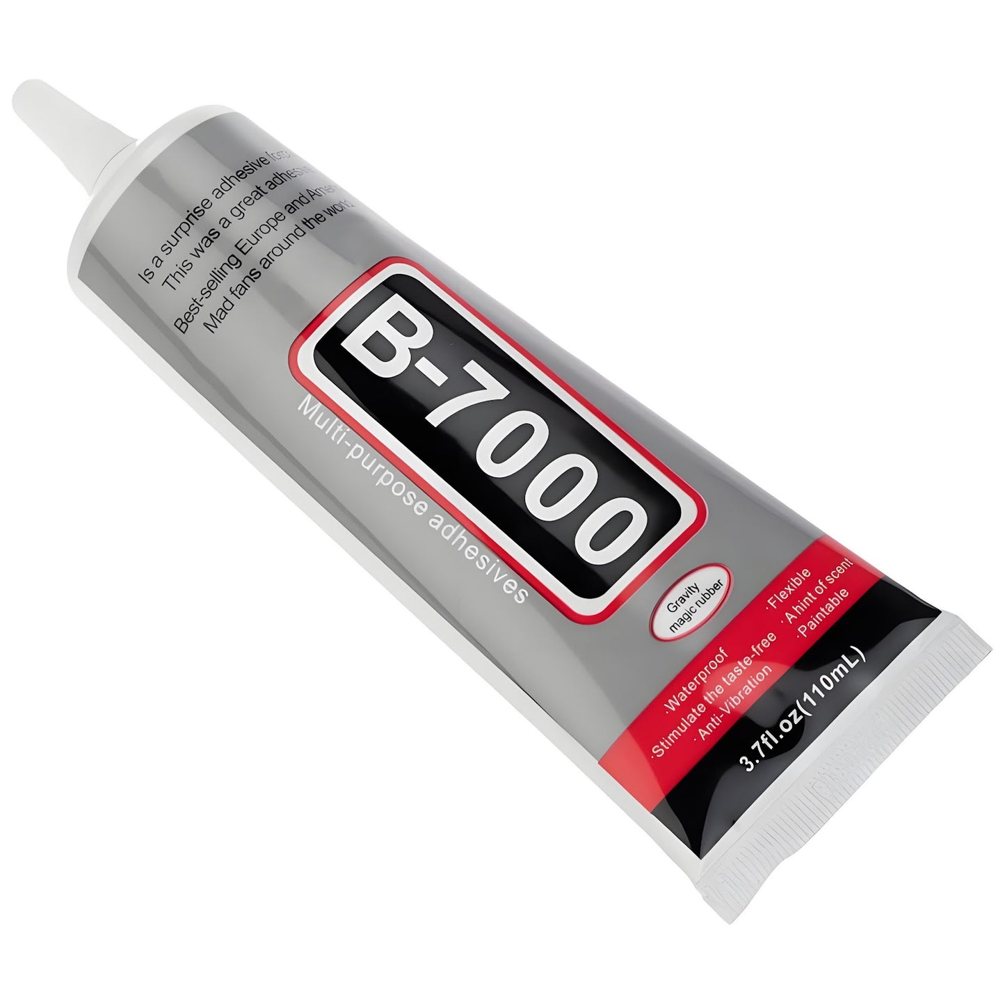 B-7000 Clear Jewelry Glue High Viscosity Adhesive for Rhinestones, Fabric, Phone Repair, and Crafts