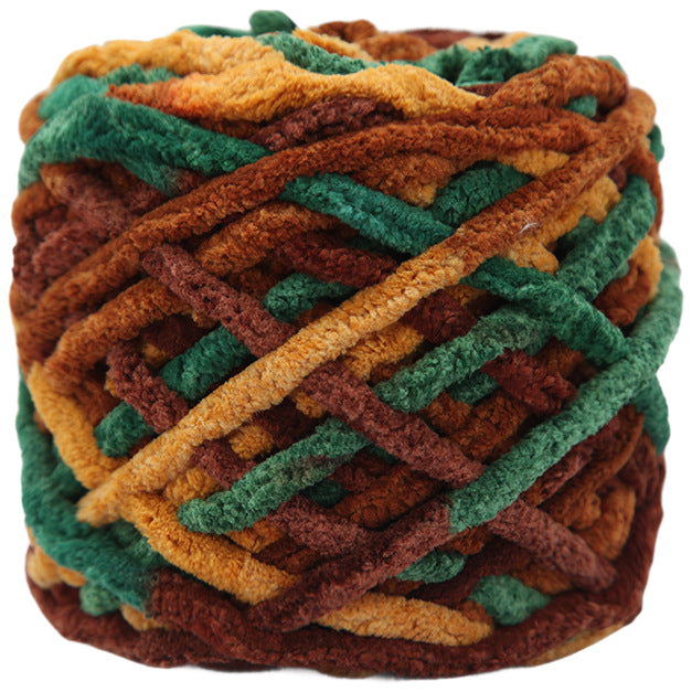 Super Chenille Yarn 7-8mm, 55 Yards (50m), 95g/3.35oz, Bulky Yarn for Knitting & Crafts