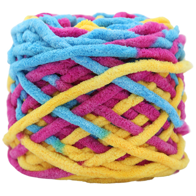Super Chenille Yarn 7-8mm, 55 Yards (50m), 95g/3.35oz, Bulky Yarn for Knitting & Crafts