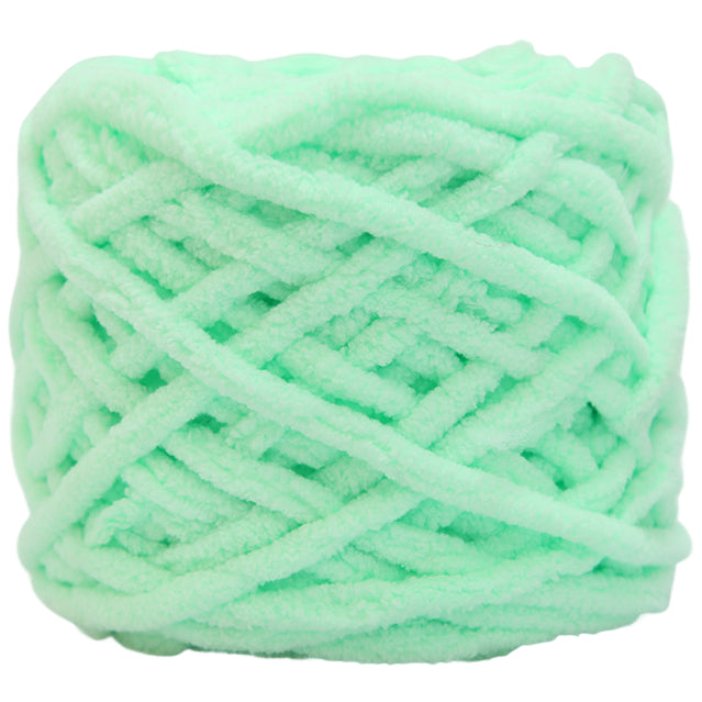 Super Chenille Yarn 7-8mm, 55 Yards (50m), 95g/3.35oz, Bulky Yarn for Knitting & Crafts