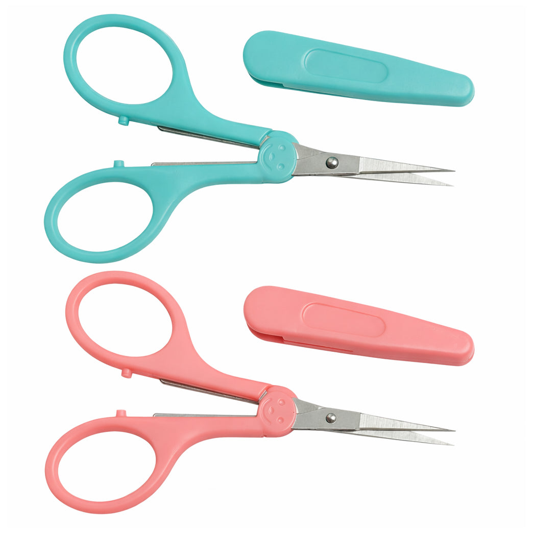 High Precision Detail Scissors Fine Tip Stainless Steel for Paper Cutting, Sewing, Scrapbooking and Crafts, Pack of 2