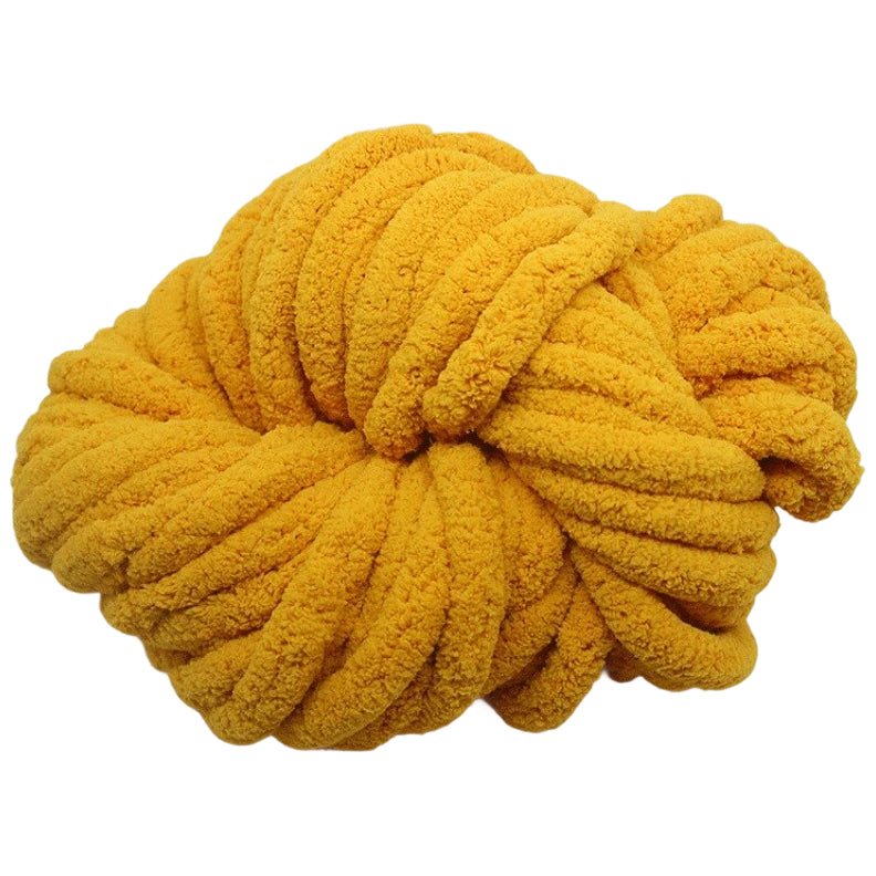 Ultra Thick Chenille Yarn 20mm, 250g/8.82oz 30 Yards Jumbo Yarn for Crocheting & Knitting