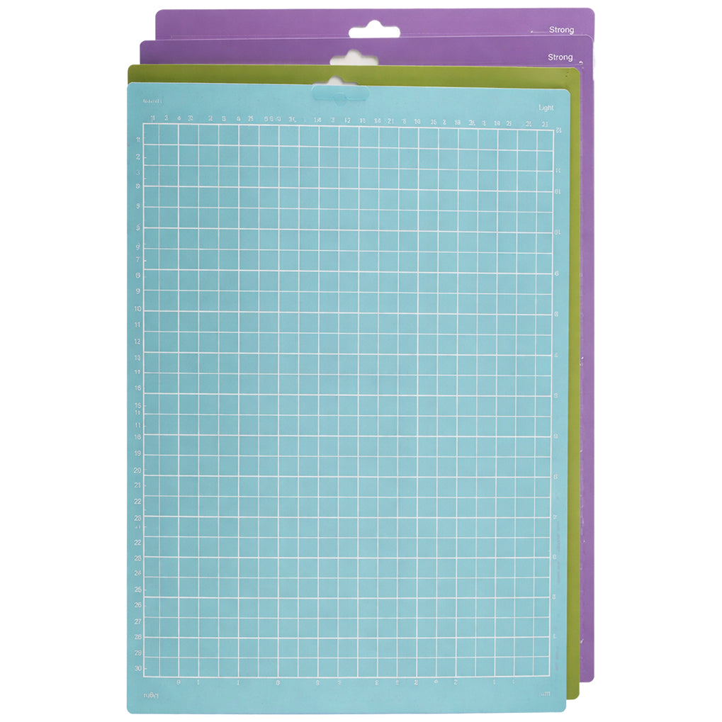 8.5 x 12 Inch Standard Grip Cutting Mat Reusable PVC Craft Mat for Cardstock Vinyl and Iron On
