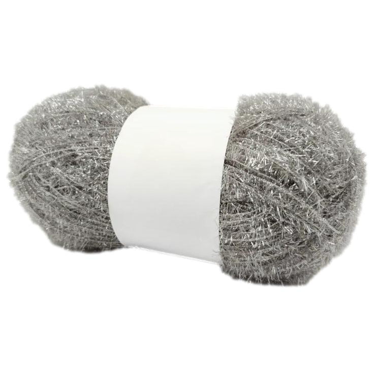 Sparkling Scrubby Yarn for Dishcloths 50g/1.76oz 109 Yards, Durable Polyester Yarn for Crocheting