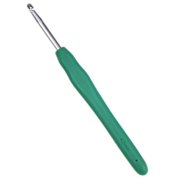 TPR Soft Handle Crochet Hooks – Ergonomic Grip with Smooth Aluminum Hook for Comfortable Crocheting