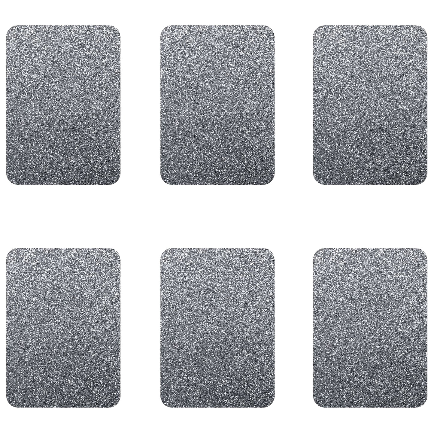 Cotton Iron-On Fabric Repair Patches for Clothing Inside and Outside Strong Adhesive, Pack of 6