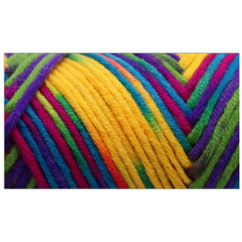 2.5mm Thick Acrylic Yarn, 100g/3.53oz, 131 Yards for Knitting and Crocheting