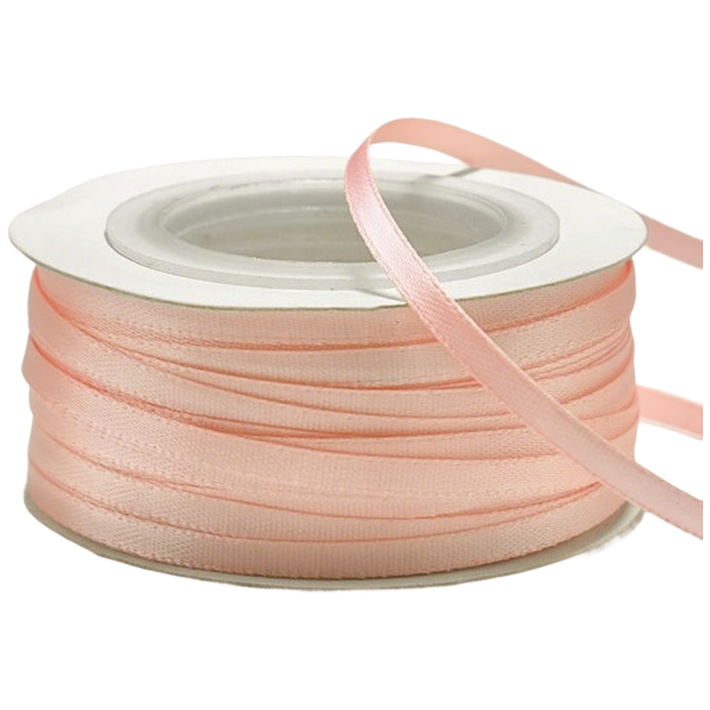 1/8 Inch Satin Ribbon 100 Yards Double-Faced for Gift Wrapping, Crafts, and Wedding Decorations