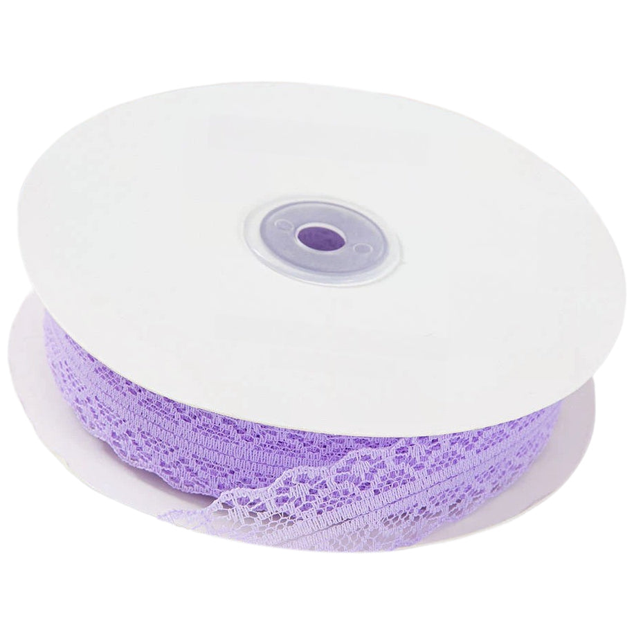 1.2 Inches by 50 Yards Vintage Lace Trim Ribbon Roll for Crafts, Sewing, Gift Wrapping and Decorations