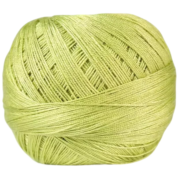 Mercerized Cotton Lace Yarn – Smooth, Shiny Cotton Yarn for Crochet and Hand Knitting, 50 Grams/1.76oz 317 Yards