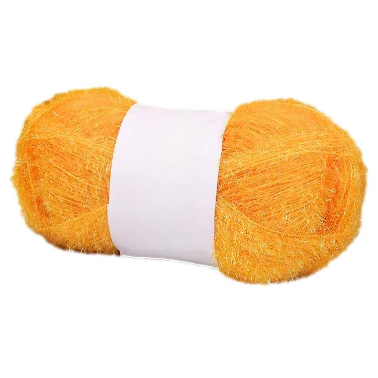 Sparkling Scrubby Yarn for Dishcloths 50g/1.76oz 109 Yards, Durable Polyester Yarn for Crocheting