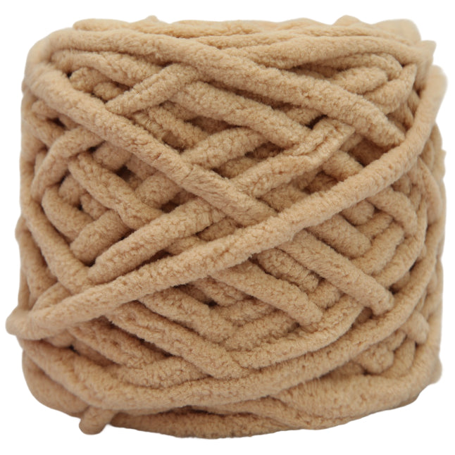 Super Chenille Yarn 7-8mm, 55 Yards (50m), 95g/3.35oz, Bulky Yarn for Knitting & Crafts