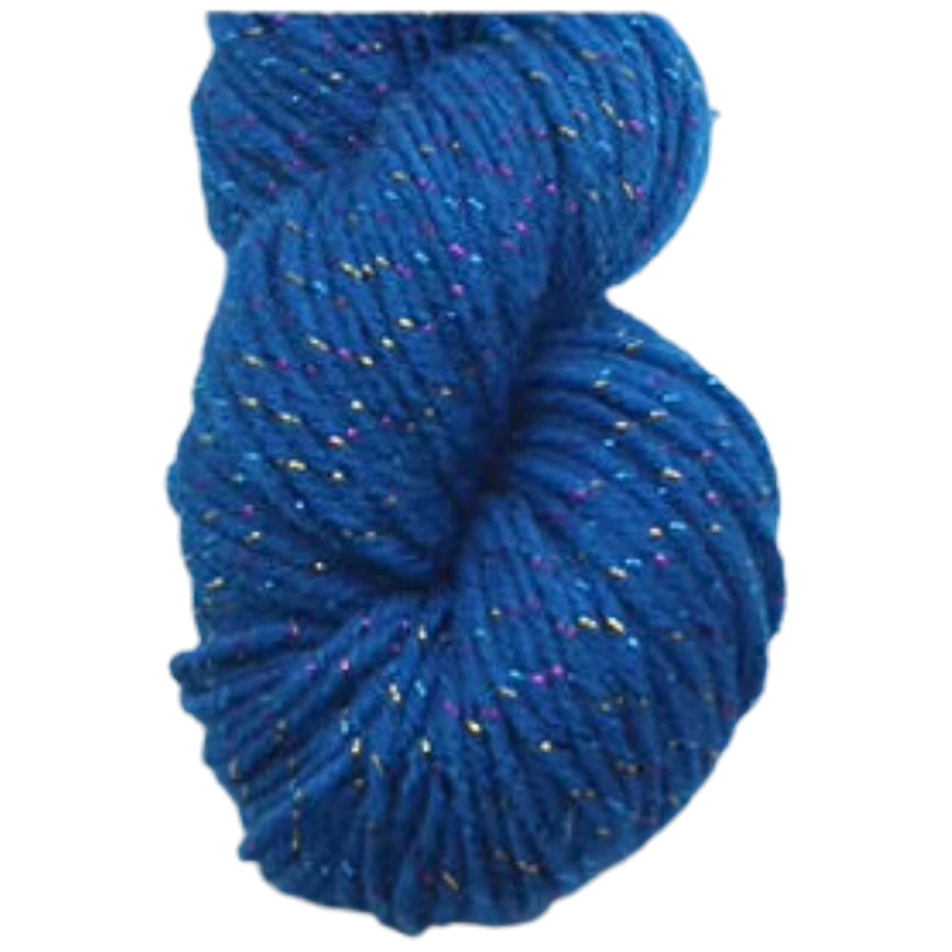 Glitter Yarn – Medium Worsted Weight Acrylic & Polyester for Knitting & Crochet Projects, 50g/1.76oz 109 yards
