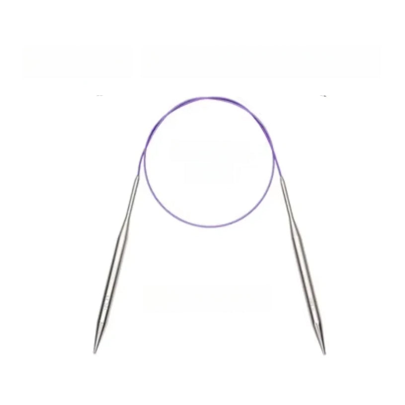 Stainless Steel Circular Knitting Needles 100cm – Durable, Precision-Fit Knitting Needle Sizes