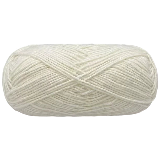 Soft Cotton Acrylic Blend Yarn for Crochet and Knitting, 3 DK Weight, Baby-Friendly, 142 yds 50g/1.76oz