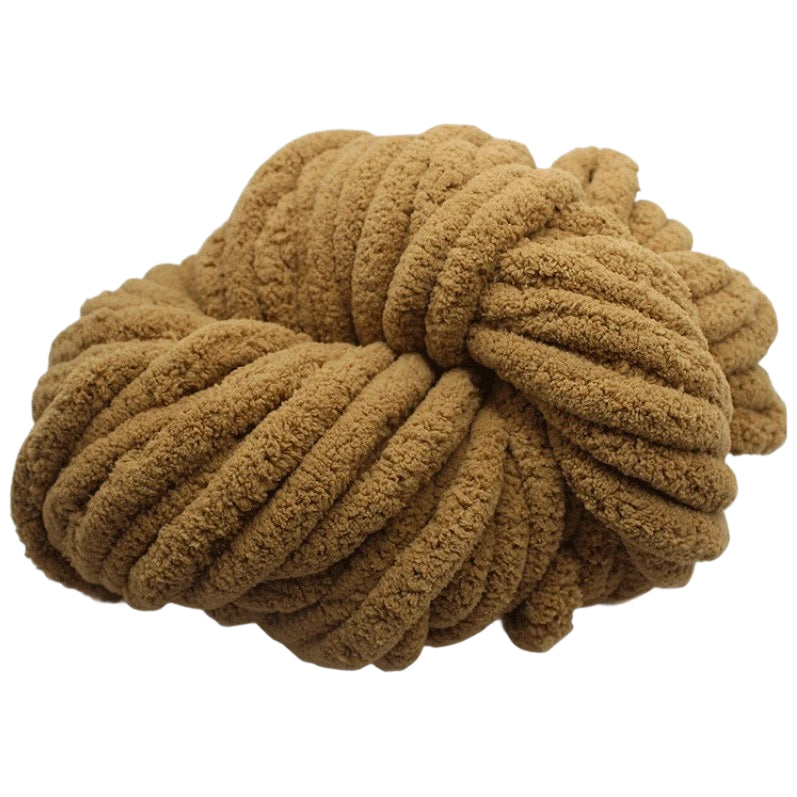Ultra Thick Chenille Yarn 20mm, 250g/8.82oz 30 Yards Jumbo Yarn for Crocheting & Knitting